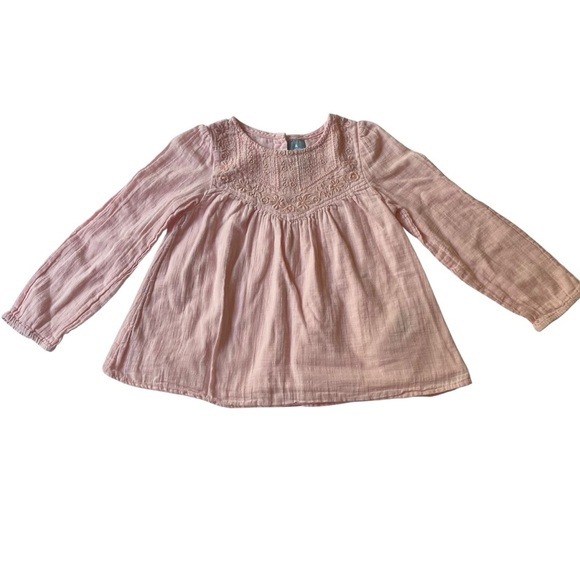 Baby GAP Light Pink Top with Long Sleeves - Picture 1 of 8